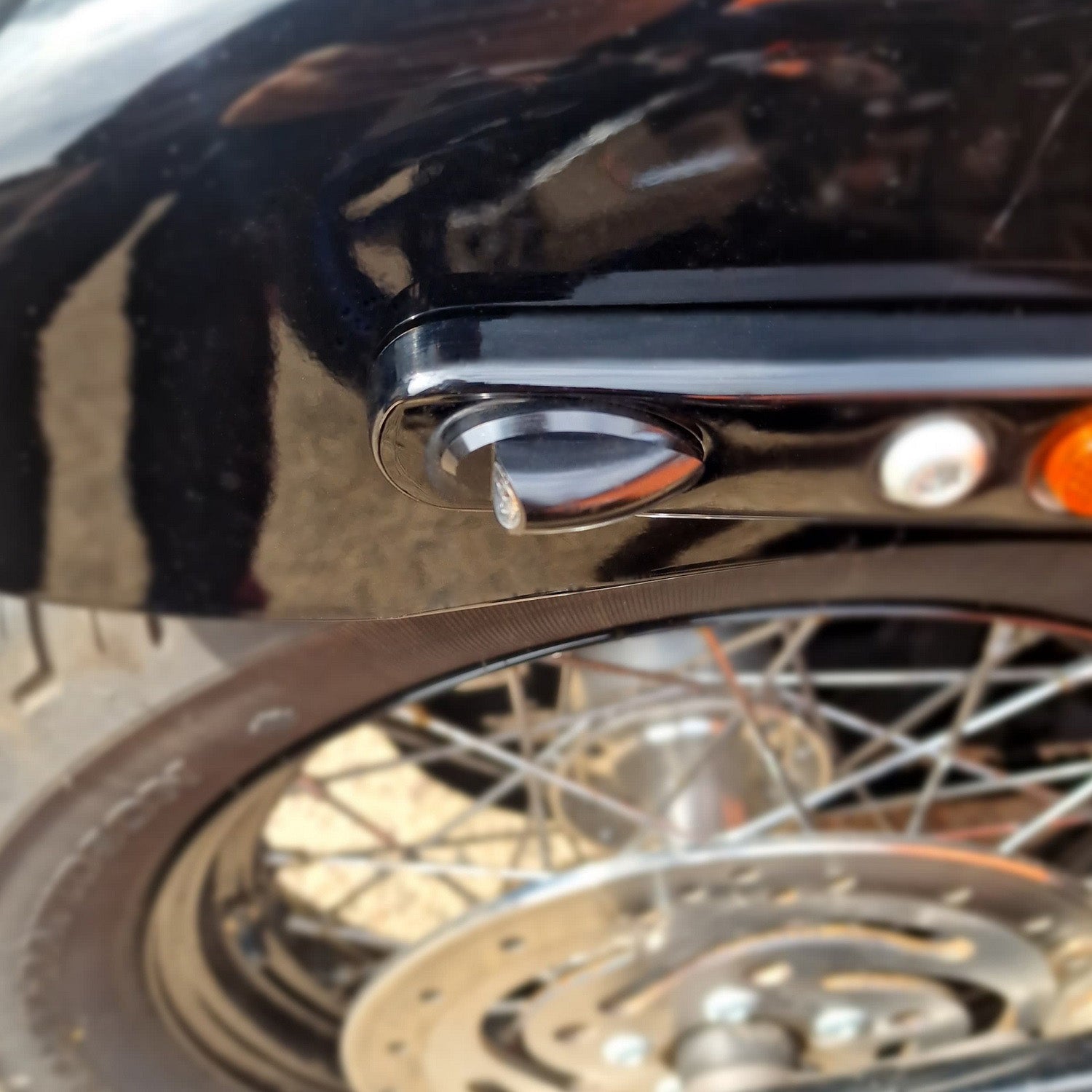 mo.blaze tens Harley Davidson fender (Set)